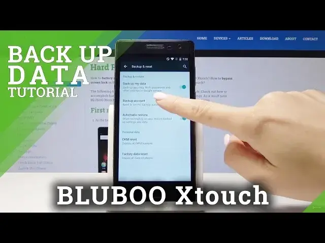 Video thumbnail for Enable Google Backup in BLUBOO Xtouch - Allow Backup Data