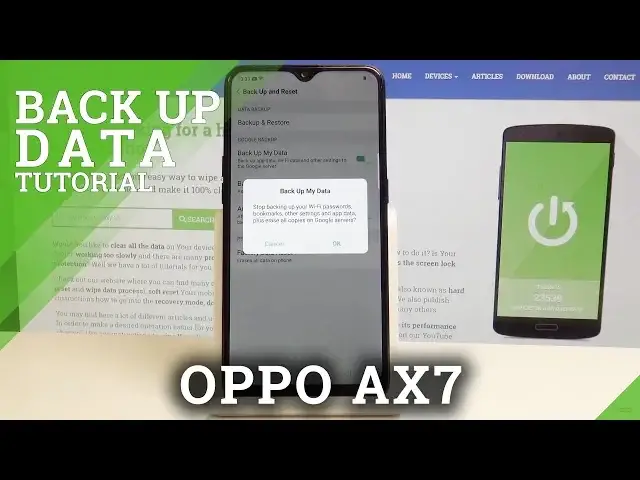 Video thumbnail for How to Back Up Data in OPPO AX7 - Enable Google Backup