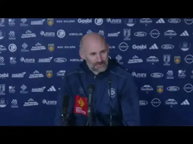 Video thumbnail for Xavier Sadourny (Castres) :"Nous sommes contents de repartir avec le match nul."