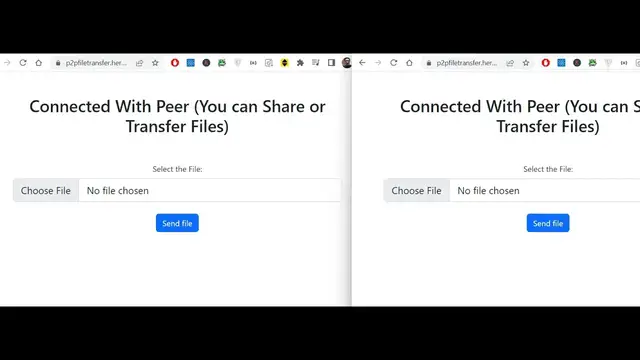 Video thumbnail for Build a React.js P2P File Sharing Project in Node.js & Express Using Socket.io Rooms in Browser