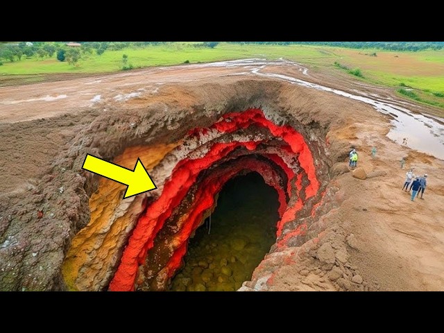 Video thumbnail for Mysterious Hole Appeared Out Of Nowhere - Then Farmer Finds Out What Happened