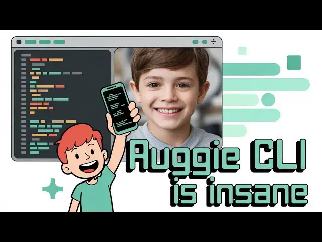 'Video thumbnail for Auggie CLI Is INSANE — Free AI Agent in Your Terminal Codes Apps & DESTROYS Claude & Gemini!??'