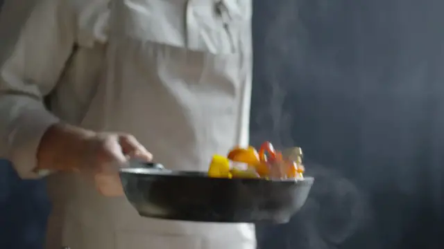 Video thumbnail for cooking food