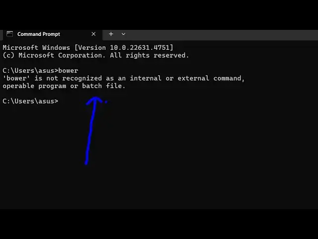 Video thumbnail for How to fix bower is not Recognized as Internal and External Command Operable Program or Batch File