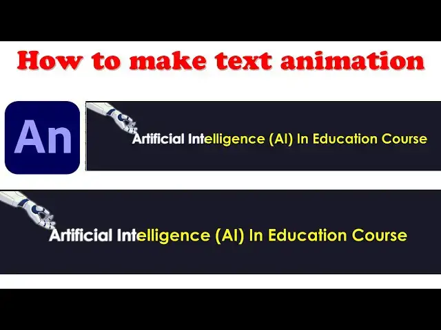 'Video thumbnail for Adobe Animate Tutorial: Create Stunning Fade Text Animation (For Beginners)'