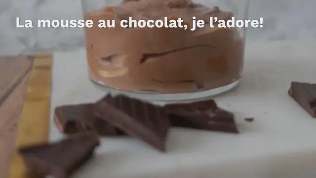 Video thumbnail for Mousse au chocolat à base de tofu soyeux (vegan)