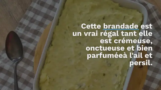 Video thumbnail for Brandade de cabillaud