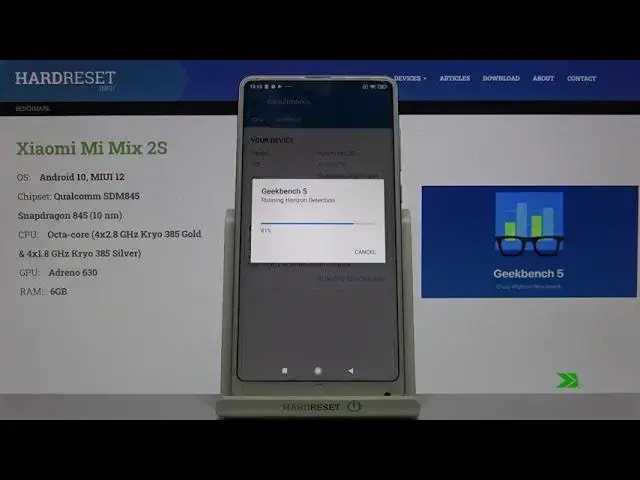Video thumbnail for XIAOMI Mi Mix 2S Geekbench 5 CPU Compute Power Test
