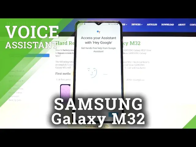 'Video thumbnail for How to Turn On Hey Google on SAMSUNG Galaxy M32 – Activate Google Assistant Voice Function'