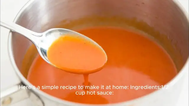 Video thumbnail for Buffalo sauce recipe