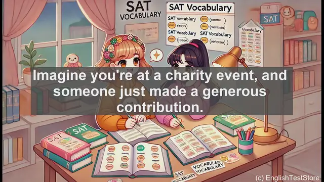 Video thumbnail for 5000 Must Know SAT Vocabulary - SAT Vocab: Understanding 'Donator' and Its Usage
