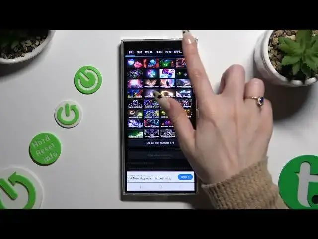 Video thumbnail for How to Download and Apply Live Wallpaper on SAMSUNG Galaxy S24- Use Magic Fluids Free