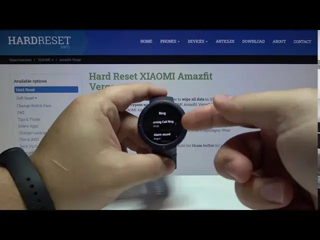 Video thumbnail for How to Change Ringtone in Xiaomi Amazfit Verge - Personalize Sounds