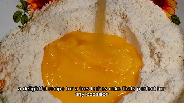 Video thumbnail for Tres leches cake recipe