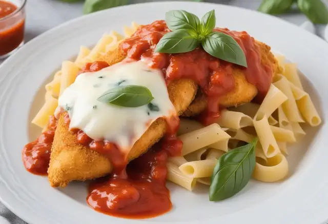 Video thumbnail for Baked Chicken Parmesan