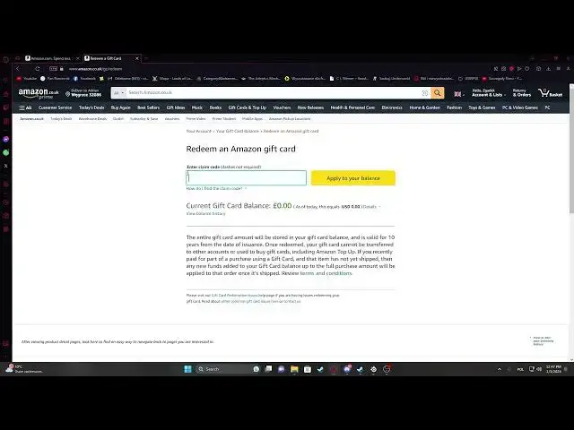 Video thumbnail for How To Redeem Amazon Gift Card in 2024