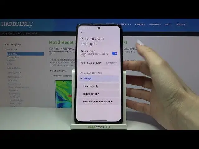 Video thumbnail for How to Enable Auto Answer on XIAOMI Redmi Note 10 – Auto Answer Incoming Calls