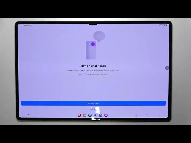 Video thumbnail for How to Turn On Messenger Chat Bubbles on Samsung Galaxy Tab S9 Ultra / Messenger Features