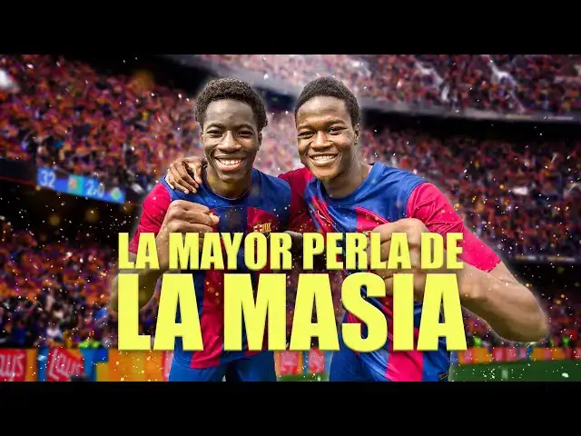 Video thumbnail for ASÍ JUEGA LA GRAN JOYA DE LA MASIA: EBRIMA TUNKARA
