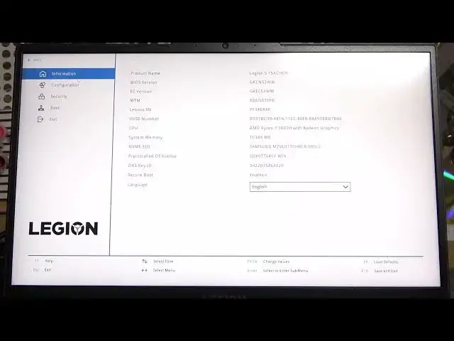 Video thumbnail for How To Change BIOS Language For Lenovo Legion Laptop