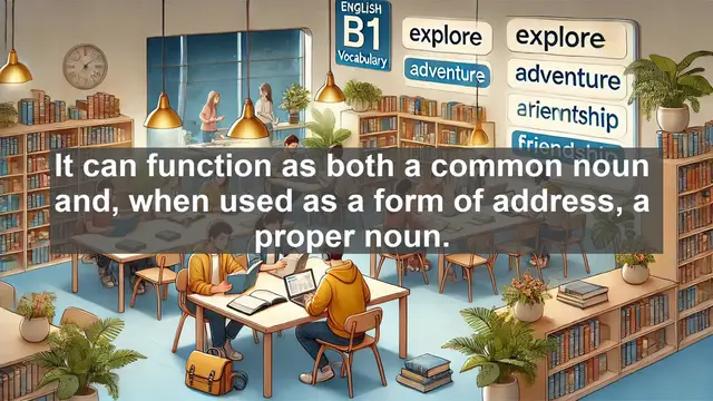 Video thumbnail for 2500 Must Know CEFR B1 Vocabulary - Understanding the Term 'Grandmother': Meaning, Usage, and Cultural Significance