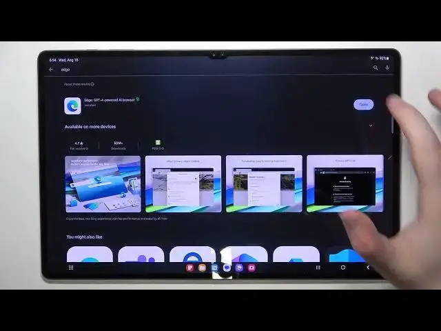 'Video thumbnail for How to Install Edge Browser on Samsung Galaxy Tab S9 Ultra / Get Microsoft Edge Browser'