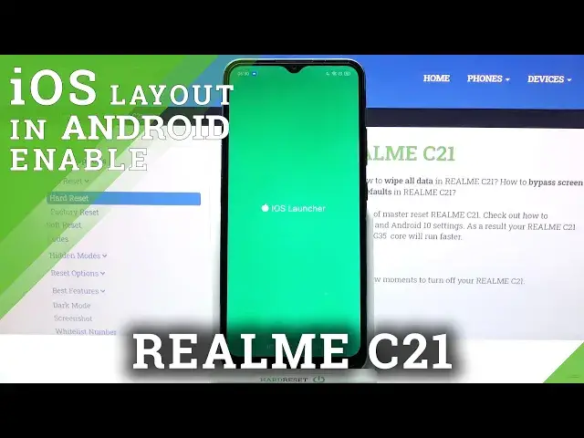 'Video thumbnail for REALME C21 – Get iOS Launcher / Install Apple Layout'