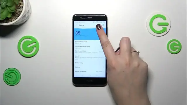 Video thumbnail for How to Show Battery Percentage on HUAWEI P10 Lite