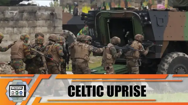 'Video thumbnail for Celtic Uprise 2019 first Belgian French military exercise Scorpion Program in Motorized Capacity'