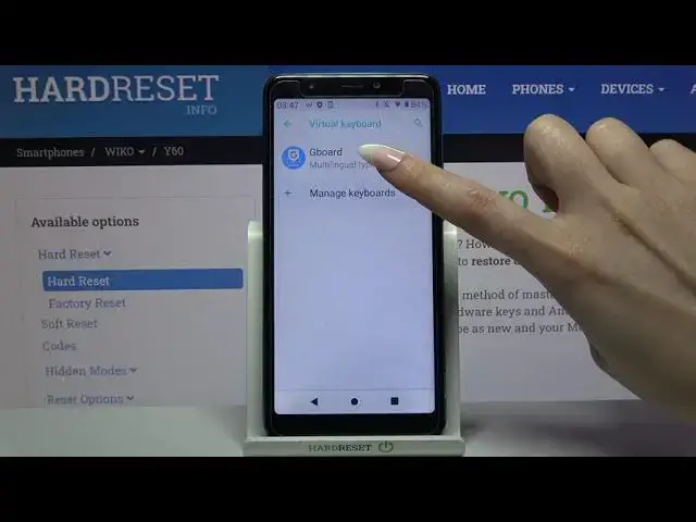 'Video thumbnail for How to Enable Text Correction Feature – Keyboard Settings on WIKO Y60'