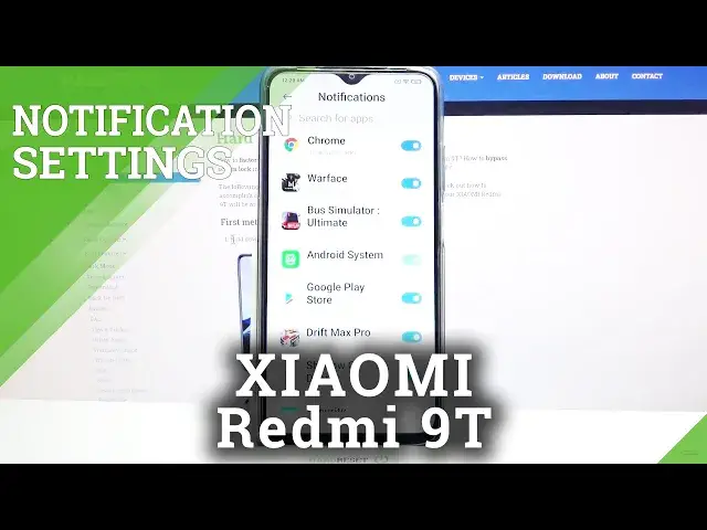 Video thumbnail for How to Manage Notifications in XIAOMI Redmi 9T – Turn on and off notifications