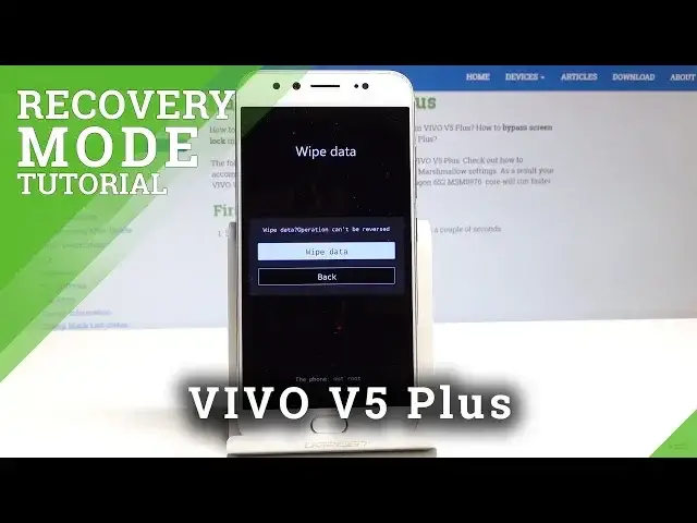 Video thumbnail for How to Hard Reset VIVO V5 Plus - Wipe Data by Recovery Mode