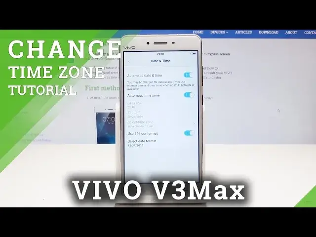 'Video thumbnail for How to Change Date and Time in VIVO V3Max - Set Up Date Settings'