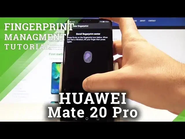 Video thumbnail for How to Set Up Fingerprint Unlock on HUAWEI Mate 20 Pro - Add Fingerprint