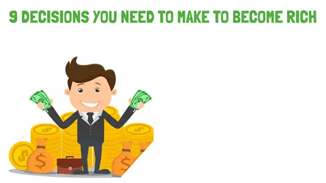 Video thumbnail for 9 Financial Decisions To Become Rich Soon