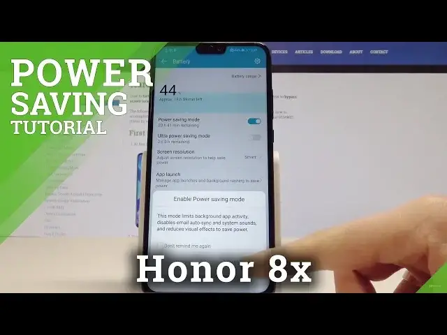 'Video thumbnail for How to Enable Power Saving Mode in Honor 8x - Set Up Ultra Power Saving'