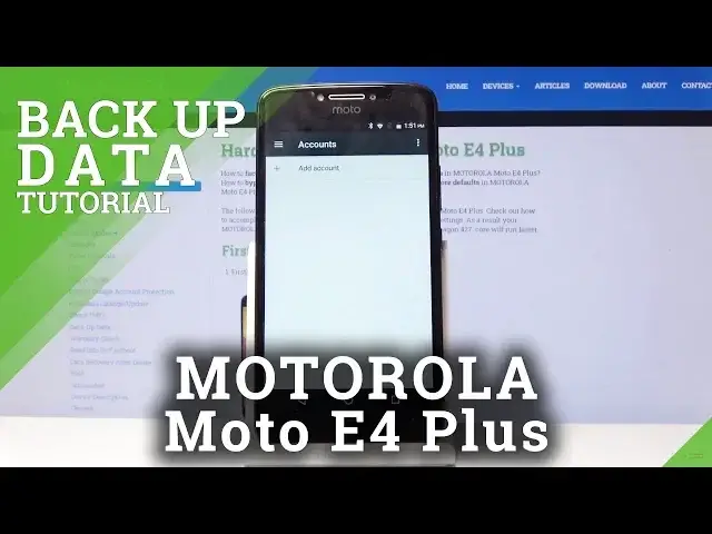 Video thumbnail for How to Allow Google Backup in MOTOROLA Moto E4 Plus – Create Backup Account