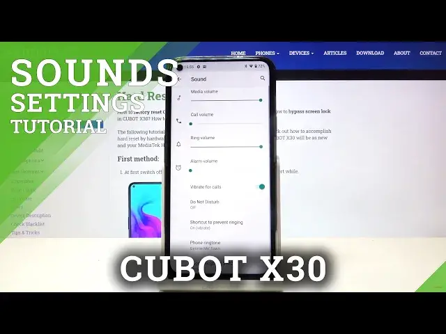 'Video thumbnail for Manage Touch Tones - CUBOT X30 & Sounds Customization'