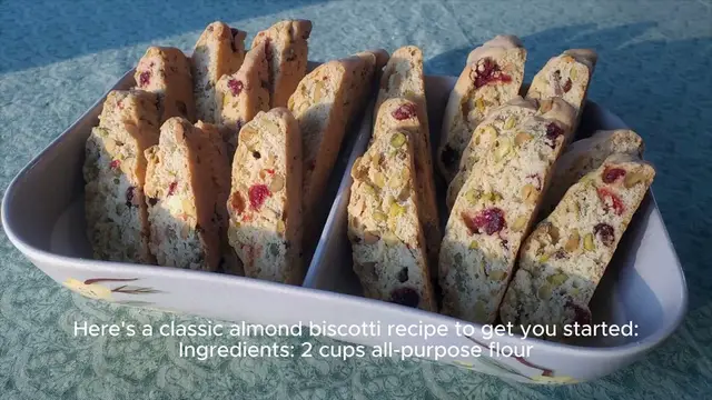 Video thumbnail for Biscotti recipe