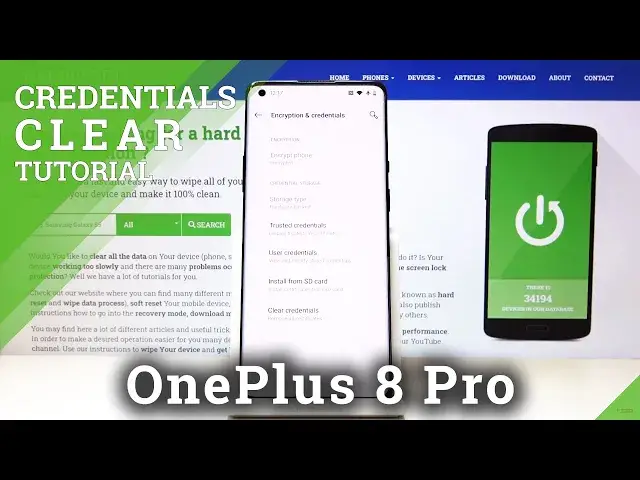 'Video thumbnail for How to Clear Credentials in OnePlus 8 Pro – Remove All Certificates'