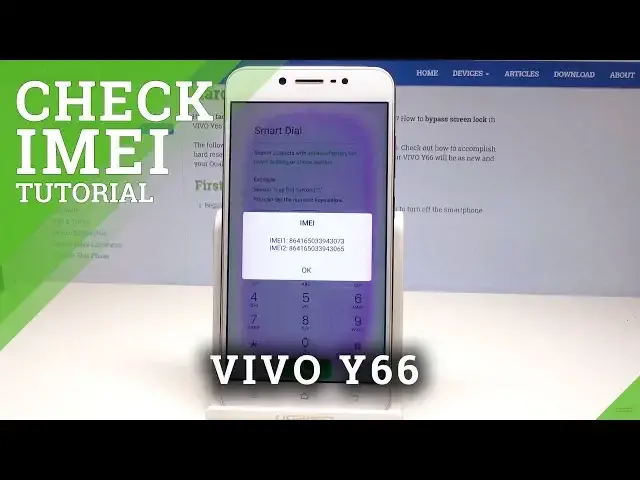 'Video thumbnail for How to Access IMEI in VIVO Y66 - IMEI Number Info'