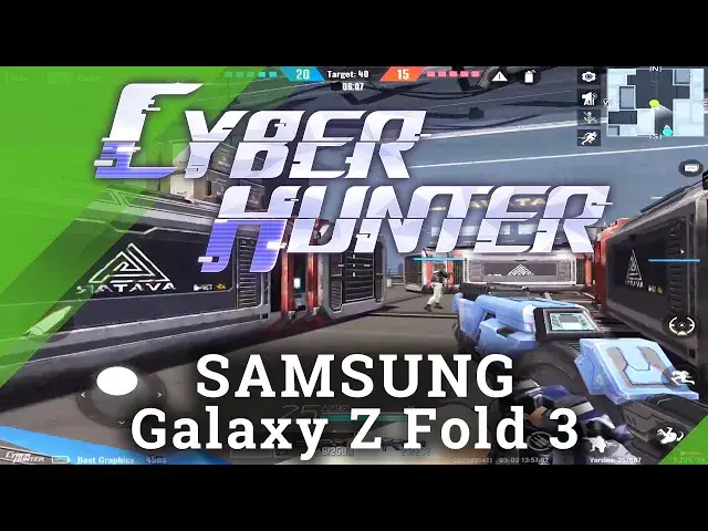 Video thumbnail for Samsung Galaxy Z Fold 3 5G Cyber Hunter Test (Screen Record) - FPS Test & Gameplay