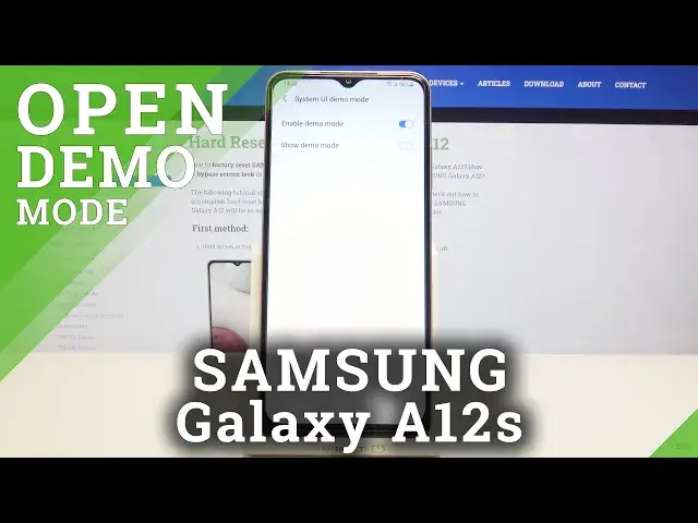 Video thumbnail for How to Run SAMSUNG Galaxy A12s in Demo Mode