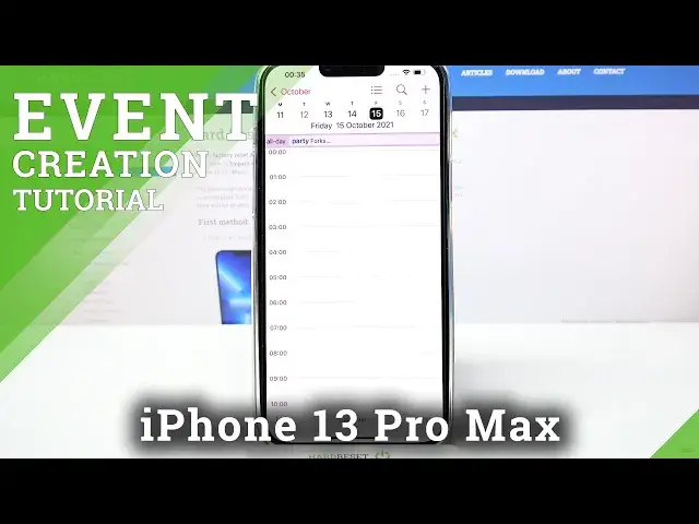 Video thumbnail for How to Add Event to Calendar on iPhone 13 Pro Max - Create Reminder