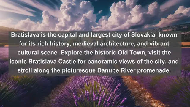 Video thumbnail for Exploring Slovakia's Charm: Top 10 Most Beautiful Cities to Visit