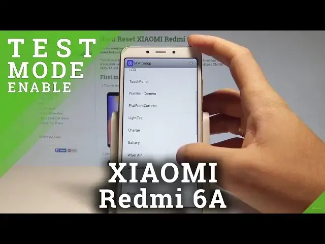 Video thumbnail for How to Enter Test Mode XIAOMI Redmi 6A - MMI Group Hardware Test Menu