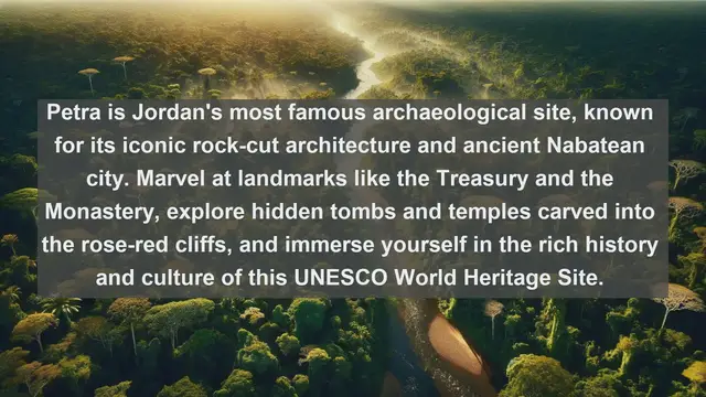 Video thumbnail for Discover Jordan's Stunning Landscapes: Top 10 Must-Visit Natural Wonders