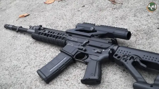 'Video thumbnail for RS556 5.56mm assault rifle review Rheinmetall Steyr candidate to replace G36 German army Bundeswehr'