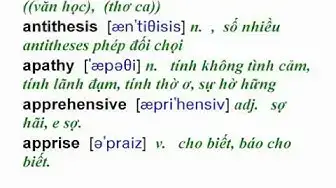 Video thumbnail for Essential TOEFL Words 02