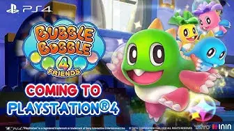 Video thumbnail for Bubble Bobble 4 Friends - PS4 Announcement Trailer